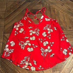 Sienna Sky Strappy Top SZ S